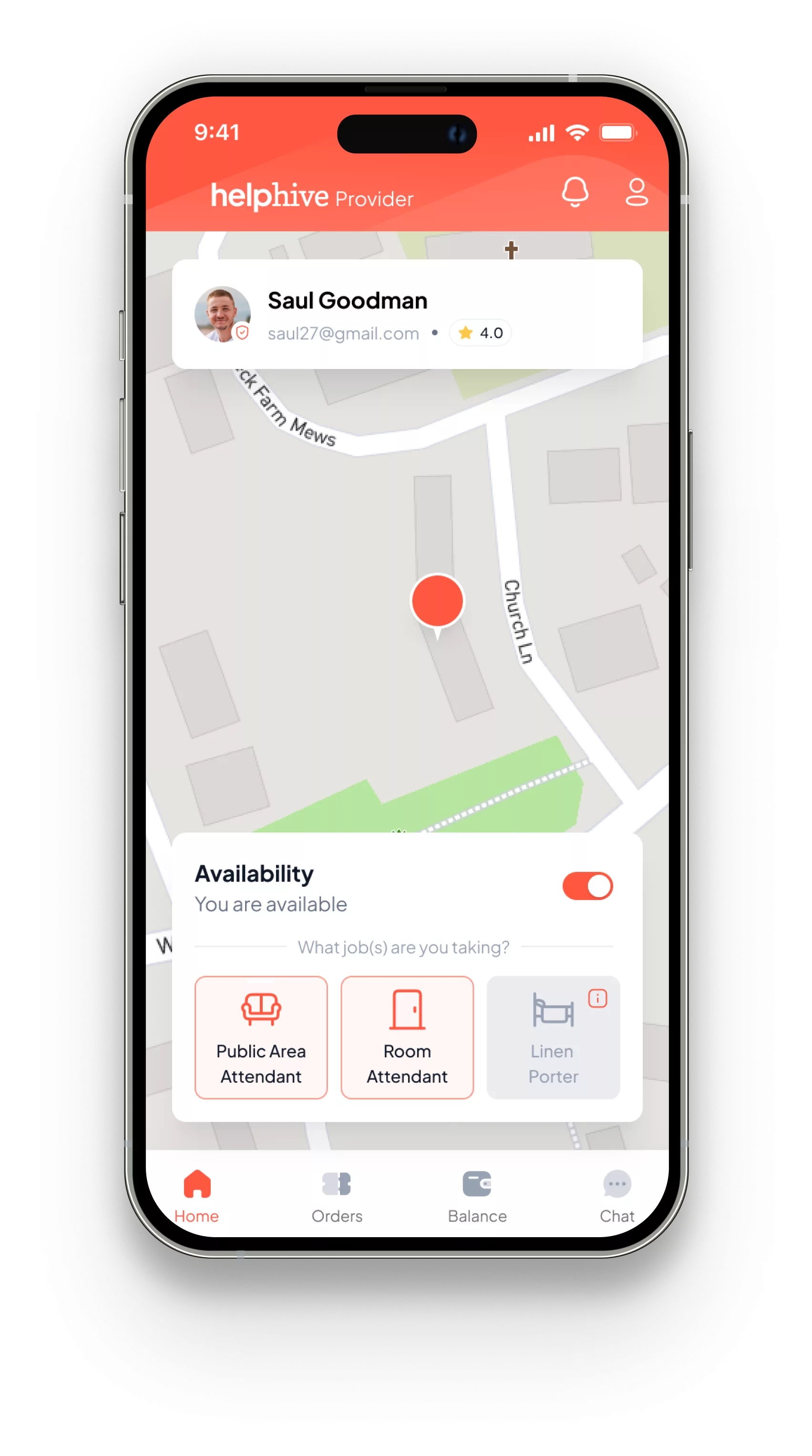 Service Partner Application