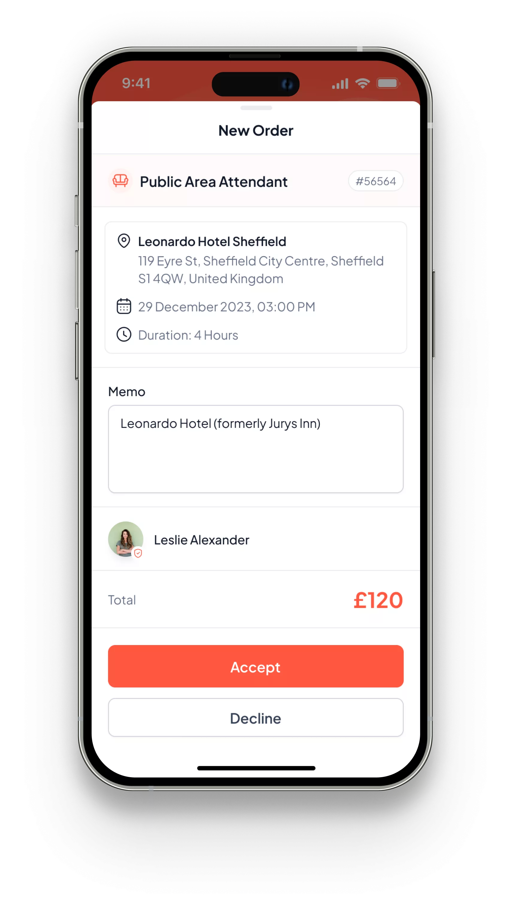Service Partner Application
