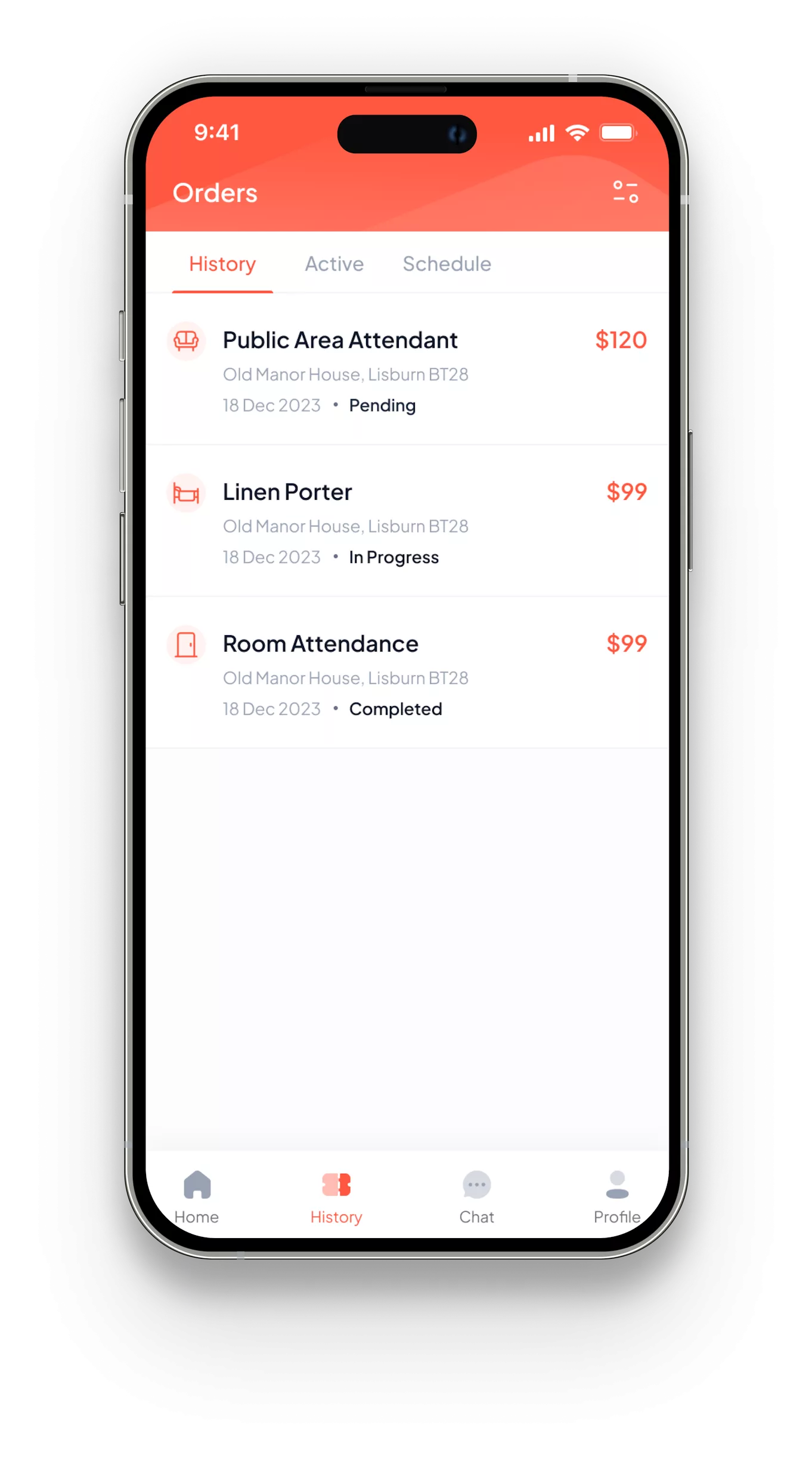 Customer Application