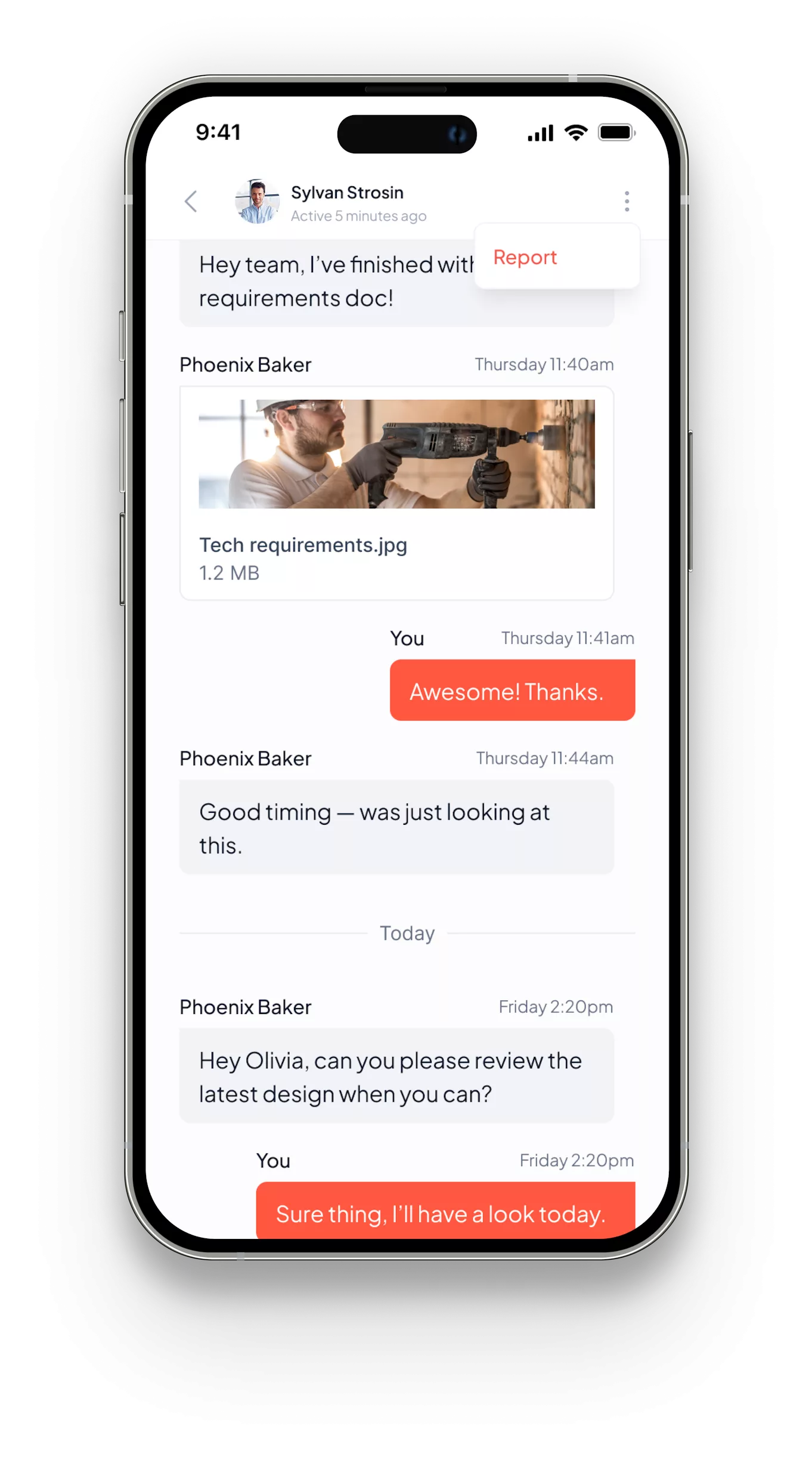 Customer Application