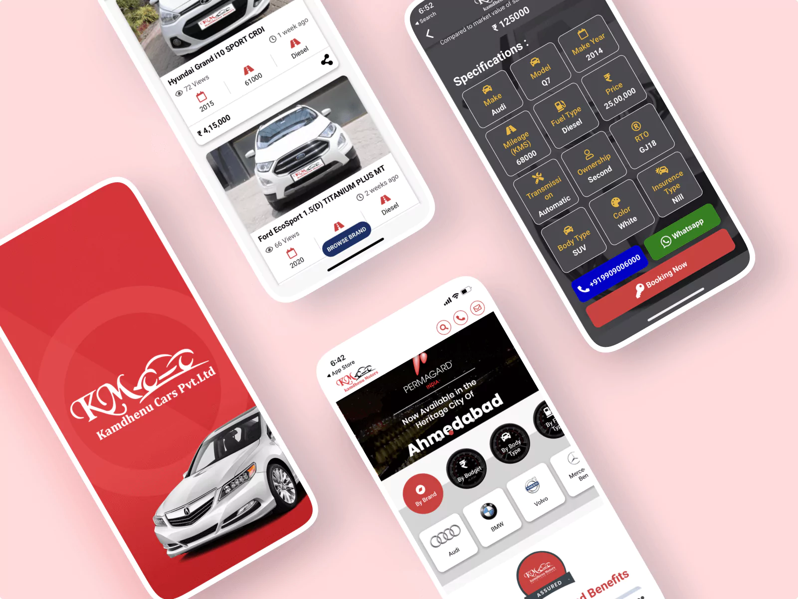 Kamdhenu Motors Mobile App