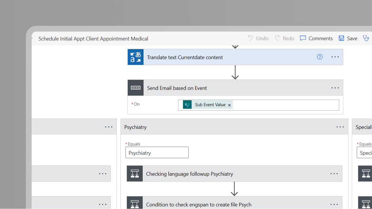 Legal Firm Microsoft Power Automation