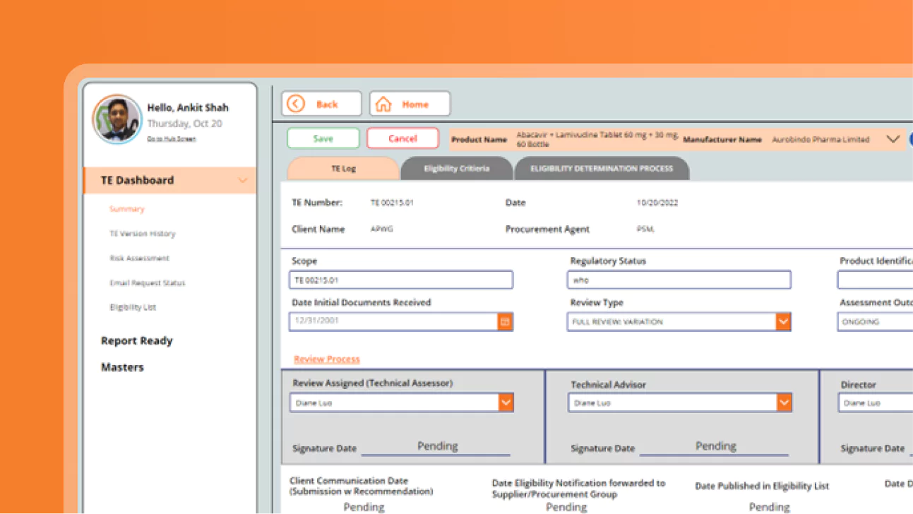 Technical Evaluation Microsoft Power Apps – Pharmaceutical System 