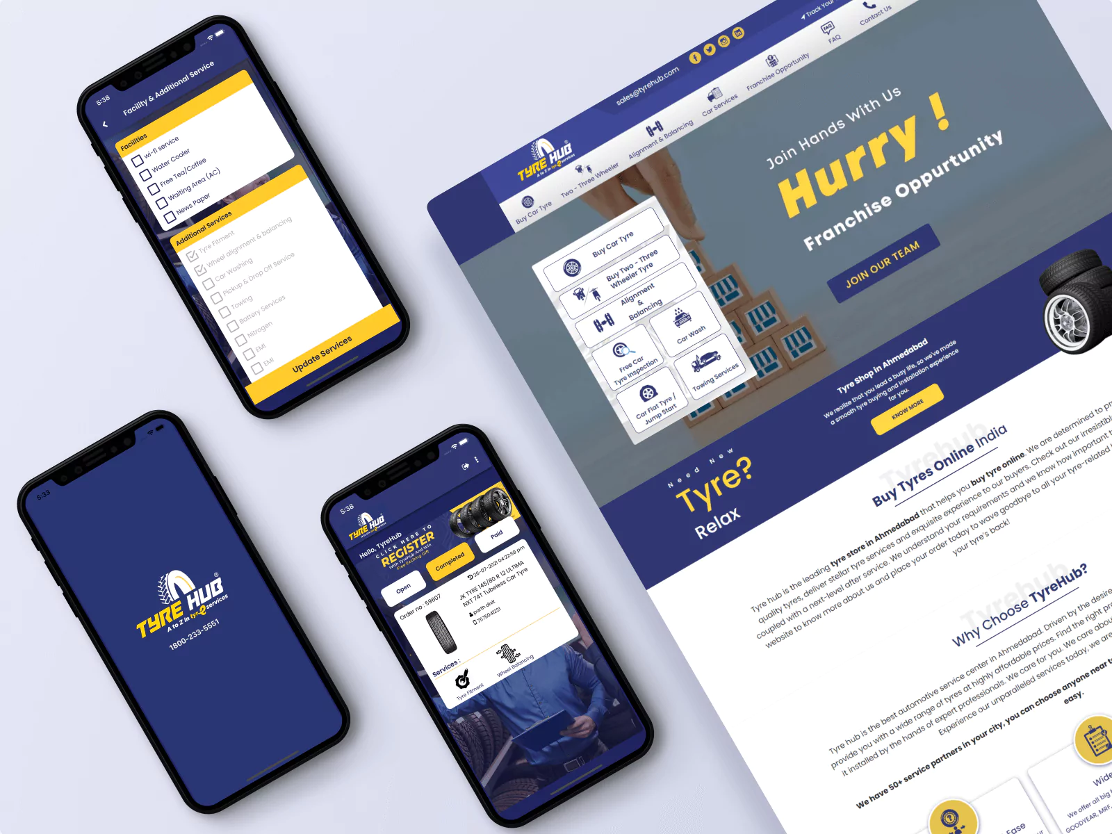 Tyrehub Mobile App