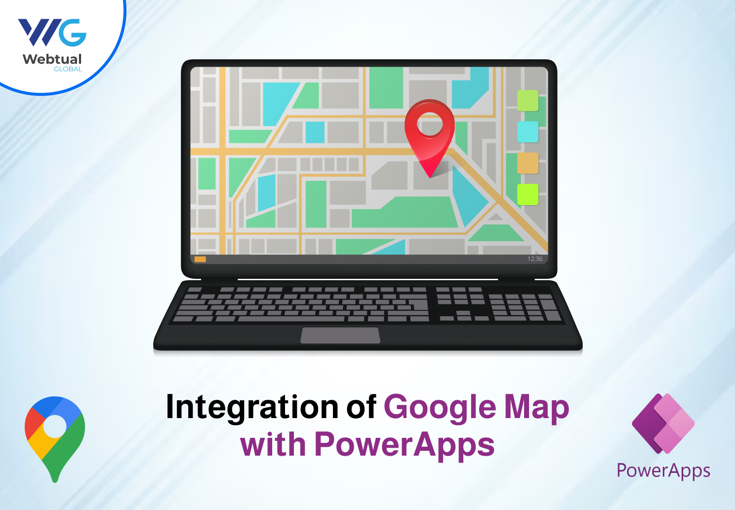 Effortless Google Maps Integration for PowerApps Users