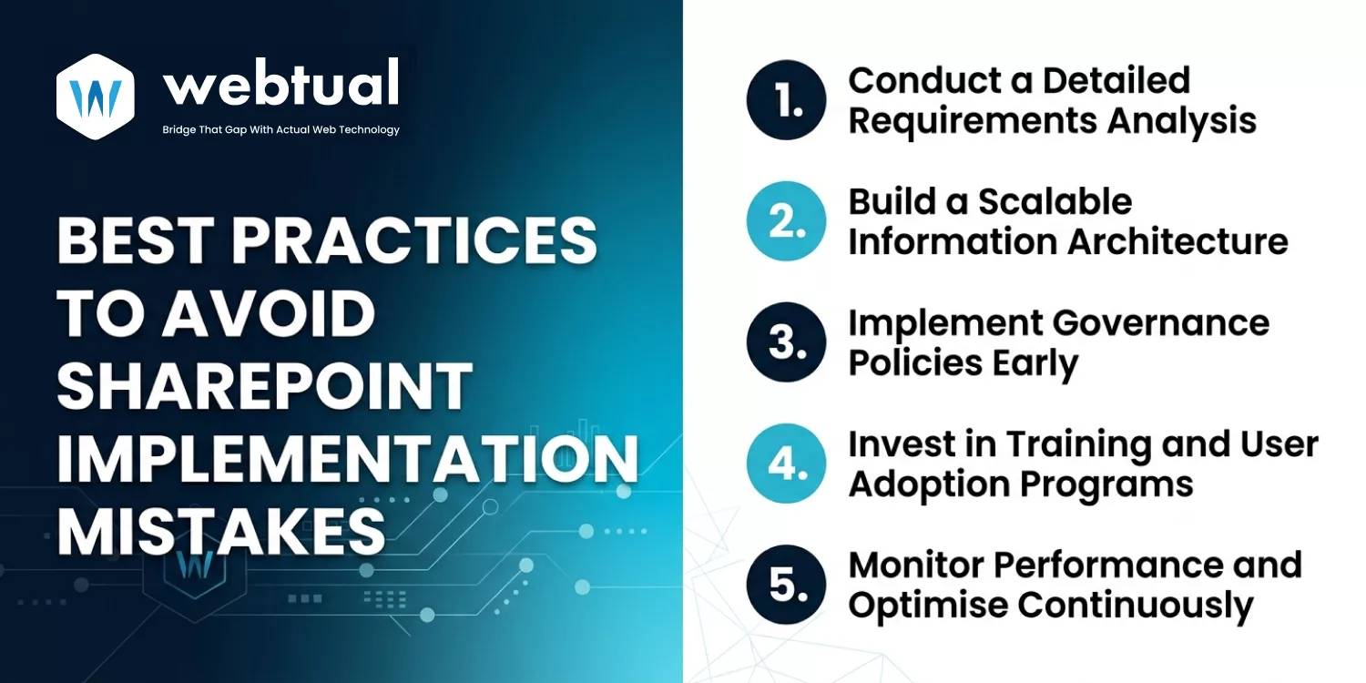 Best Practices To Avoid SharePoint Implementation Mistakes